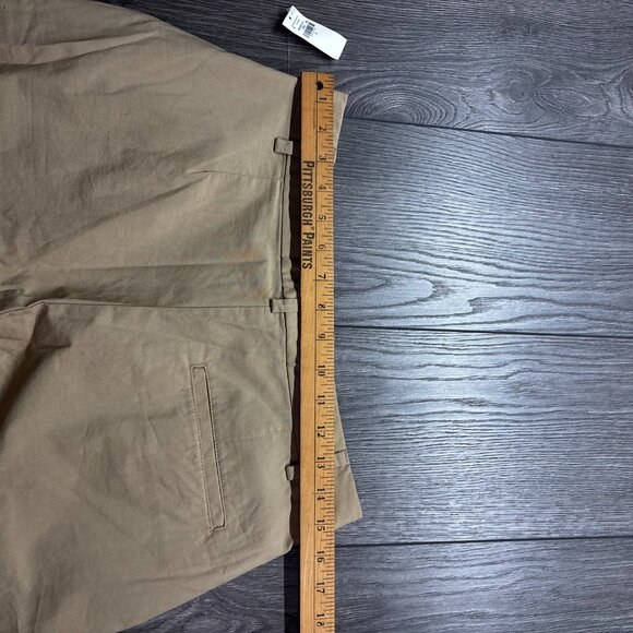 Old Navy Wide Leg Extra High Rise Khaki Brown Pants New NWT Womens 8 30 x 29 - Picture 7 of 9